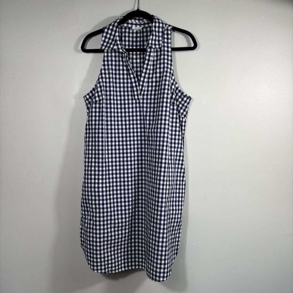 Spense Size 12 Womens Blue Gingham Collar Pocket Dress - EUC SO CUTE FOR SUMMER!